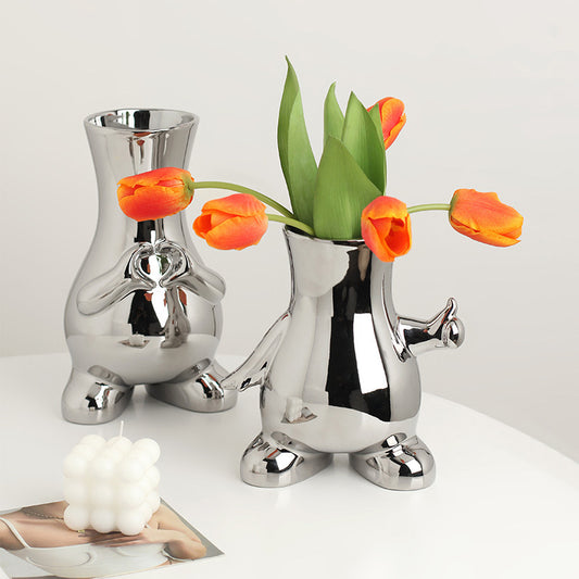 Ceramic Vase Decoration Suitable For Living Room Dining Table