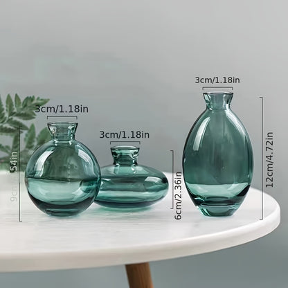 Modern Mini Vase Set - Perfect For Home Decoration, Floral Arrangements, Parties, And More