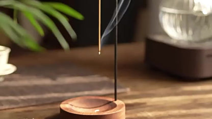 1pc Metal Hanging Incense Holder, Zen Indoor Home Decoration Ornaments, Hanging Incense Burner, Creative Line Incense Burner, Incense Burner Idea Gift