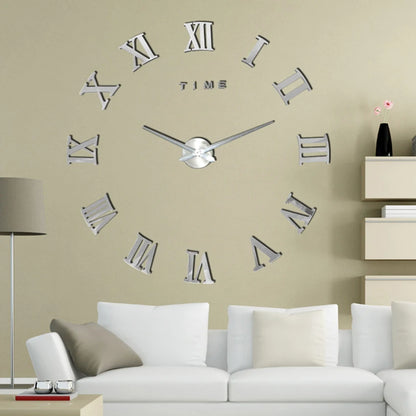 Special Offer 3d Big Acrylic Mirror Wall Clock Diy Quartz Watch Still Life Clocks Modern Home Decoration Living Room Stickers