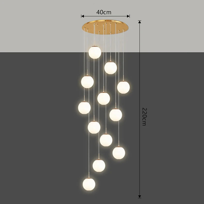 Nordic home decor dining room Pendant lamp lights indoor lighting stair lamp hanging light chandelier lamps for living room