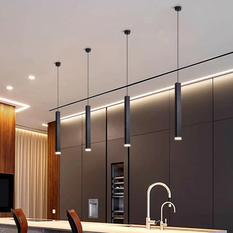 Nordic home decor balck dining room Pendant lamp lights indoor lighting Ceiling lamp hanging light fixture lamps for living room