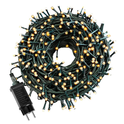 110V 220V Decorative String 50M 100M Led Fairy Lights Holiday Outdoor Lamp Garland For Christmas Tree Wedding Party Decoration