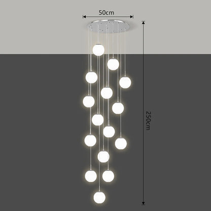 Nordic home decor dining room Pendant lamp lights indoor lighting stair lamp hanging light chandelier lamps for living room