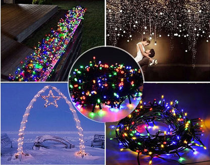 20/30/50M Led Christmas Lights Outdoor Fairy String Lights 8 Modes Holiday Twinkle Garland Light for Garden Party Bedroom Decor