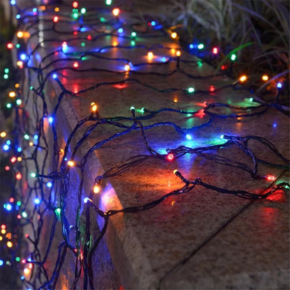 20/30/50M Led Christmas Lights Outdoor Fairy String Lights 8 Modes Holiday Twinkle Garland Light for Garden Party Bedroom Decor