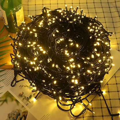 20/30/50M Led Christmas Lights Outdoor Fairy String Lights 8 Modes Holiday Twinkle Garland Light for Garden Party Bedroom Decor