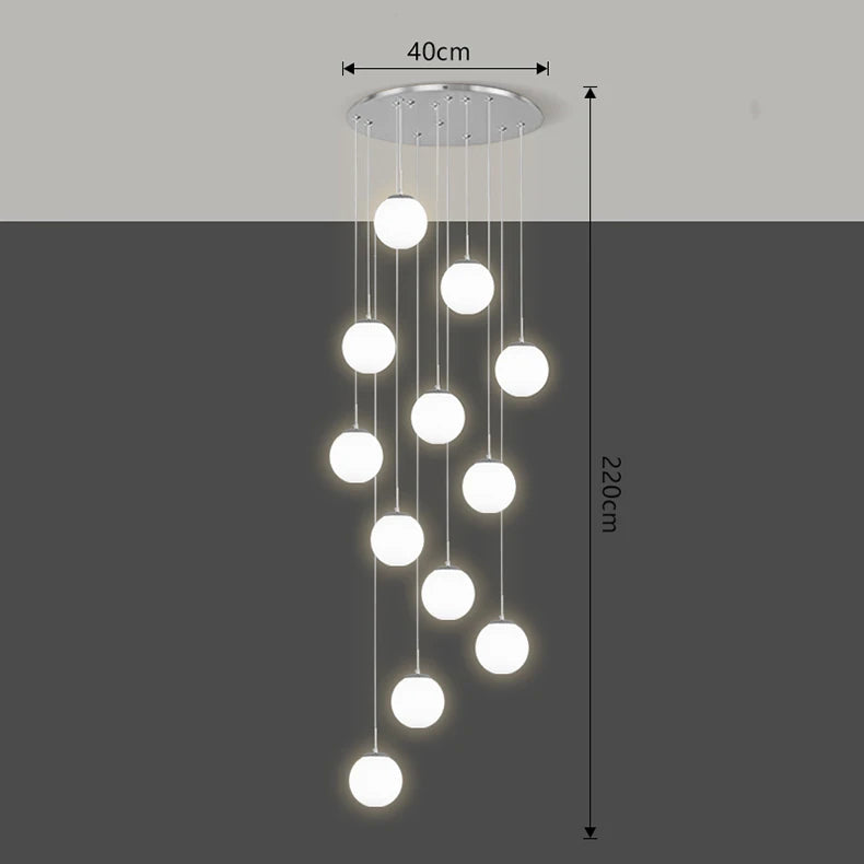 Nordic home decor dining room Pendant lamp lights indoor lighting stair lamp hanging light chandelier lamps for living room