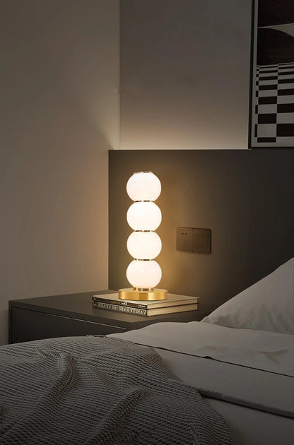 Glass Designer Table Lamps Modern Living Room Bedroom Study LED Lighting Home Decor Bedside Desk lamp